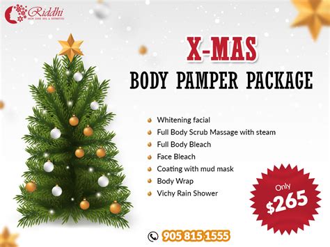 Christmas Special Spa Deal Riddhi Skin Care Spa And Esthetics