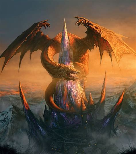 Dragon Castle By Randis Fantasy Dragon Dragon Pictures Dark Fantasy Art