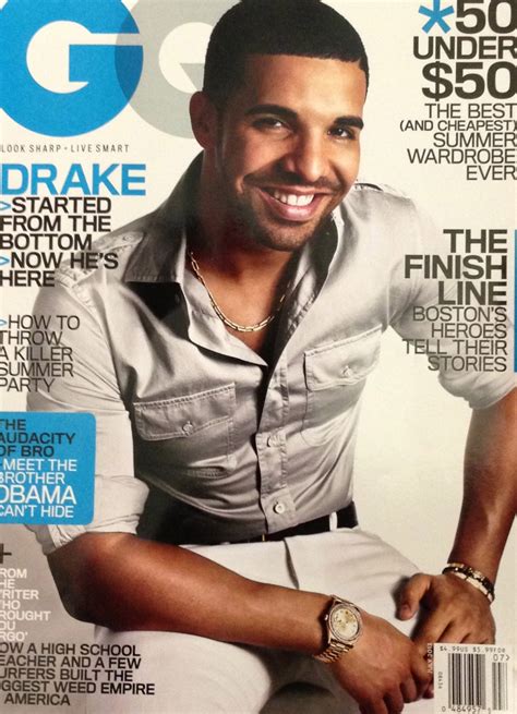 Drake Covers Gq July 2013 Talks Chris Brown Nothing Was The Same