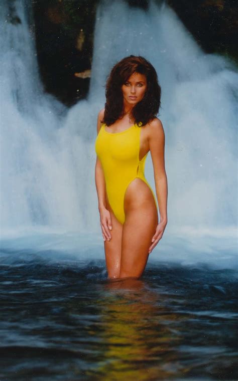 Traci Adell Yellow Swimsuit Traci Adell Fan Page Flickr