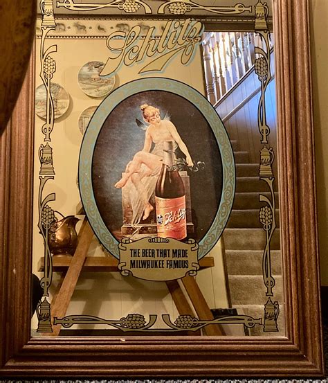 Vintage Schlitz Fairy Beer Sign Etsy