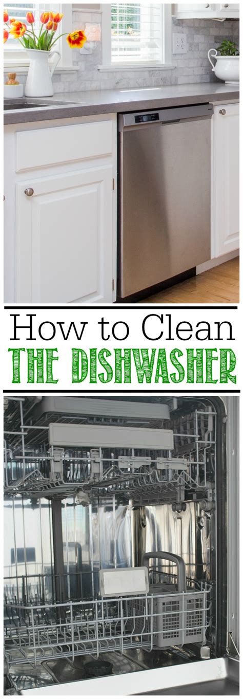 dishwasher clean cleaning essentials kit portable way collect toilet ultimate deep guide later fresh pins recent stainless steel cleanandscentsible