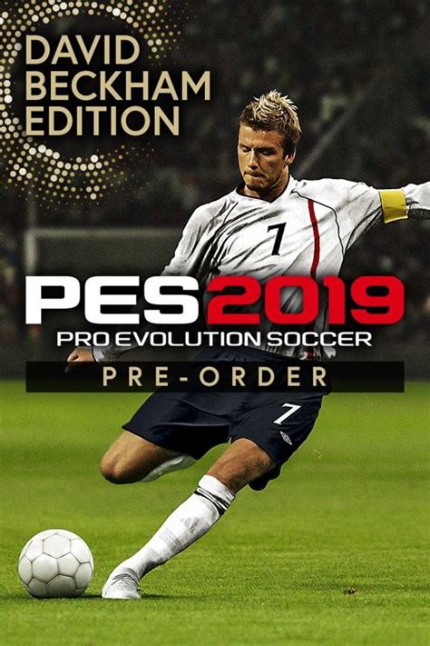 Pes 2019 Pro Evolution Soccer David Beckham Edition Cover Or