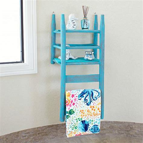 Upcycled Chair Towel Holder Project By Decoart