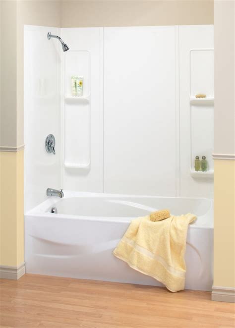 Maax Utile 30 Inch X 60 Inch Shower Wall Kit In Stone