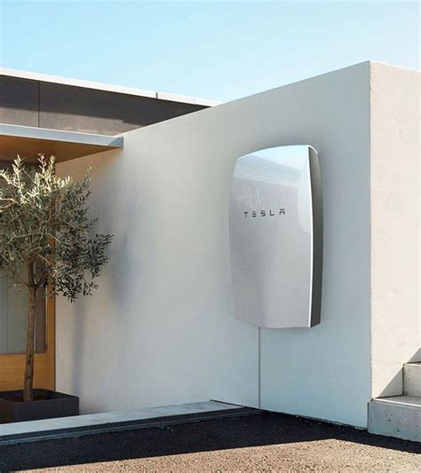 Tesla Home Battery Powerwall Is A Home Battery That Charges Using