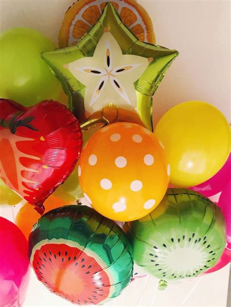 Twotti Frutti Party Tutti Frutti Balloons Fruity Balloon Etsy Canada