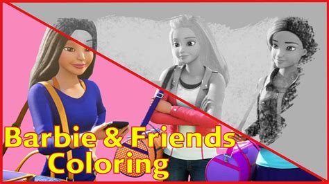 Barbie Coloring Pages Spy Squad Part 7 Barbie Coloring Pages Fun