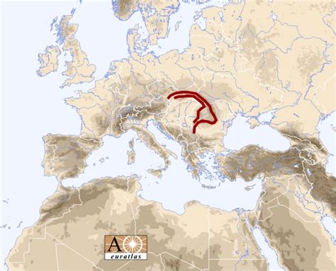 Europe Atlas The Mountains Of Europe And Mediterranean Basin Carpathians