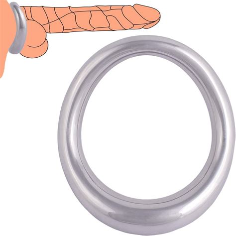 Amazon Cock Ring Metal Penis Ring Is Sleek And Comfortable Cock