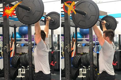 How To Overhead Press Properly Technique Mistakes And Variations