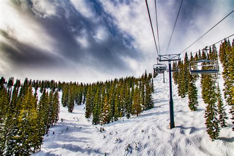 Colorado Ski Lift Stock Photo - Download Image Now - iStock