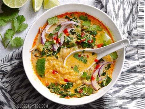 Thai Curry Vegetable Soup Budget Bytes