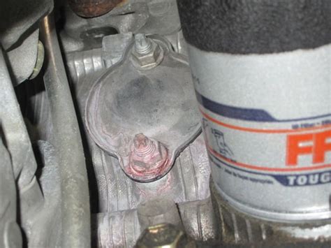 RX Coolant Leak Engine Block Heater Cover Plate Club Lexus Forums