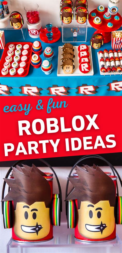 Best Ever Roblox Birthday Party 2024 Party Favors For Kids Birthday