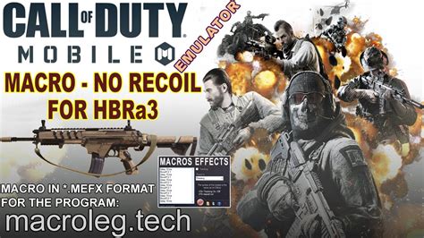 Call Of Duty Mobile Pc Macro No Recoil For Hbra3 Demonstration