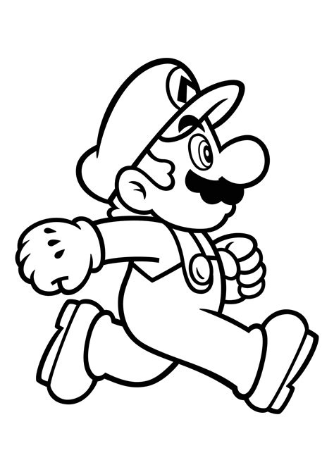 Dibujos Super Mario Bros Para Colorear Aqu Puedes Jugar Super Mario