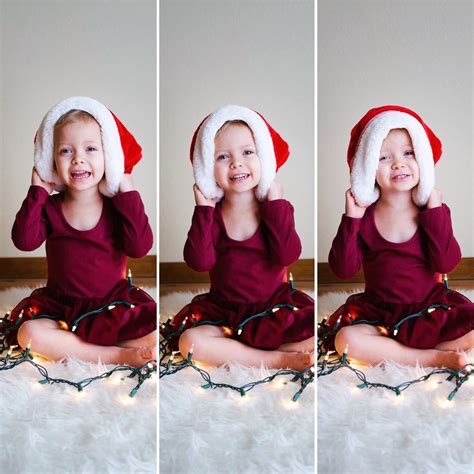 Simple Diy Christmas Photo Shoot Idea With Kids Vyctoria Shea