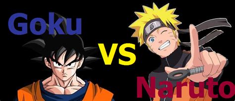 ¿gokú Vs Naruto Personajes De Anime Pelearán En Play Taringa