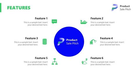 Infographic Product Features Slide Slidemodel