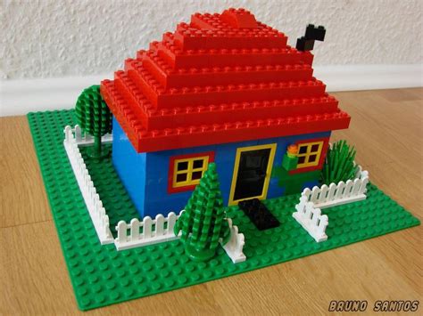 Simple House Easy Lego Creations Lego Projects Lego Basic