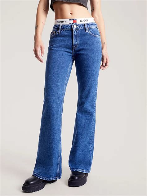 Sophie Low Rise Flare Jeans Denim Tommy Hilfiger