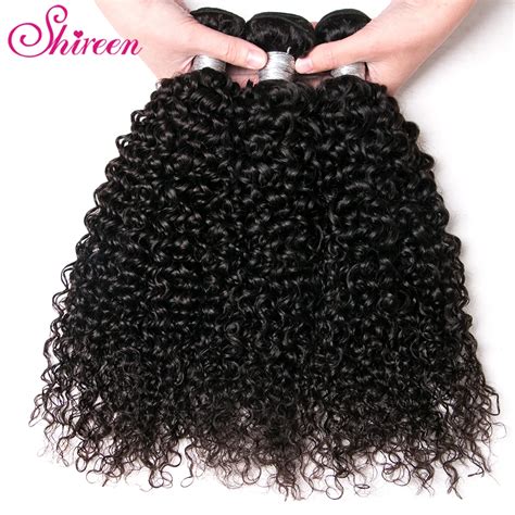 Brazilian Kinky Curly Hair Bundles Remy Brazillian Hair Weave Bundles Natural Color Deep
