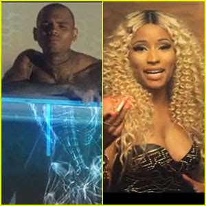 Chris Brown Nicki Minaj Love More Music Video Watch Now Chris