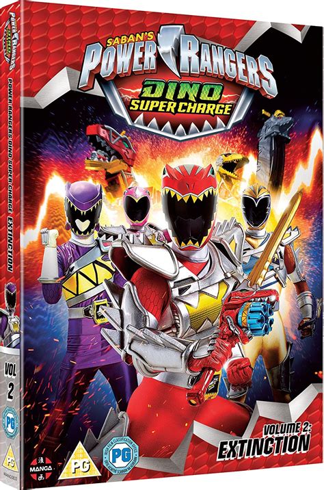 Power Rangers Dino Super Charge Vol 2 Extinction Episodes 11 20 Dvd Ebay