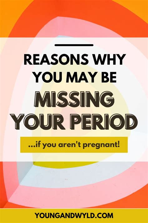 Missed Period But Not Pregnant 8 Causes Of Missed Period In 2023