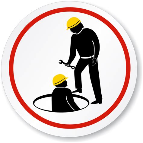 Confined Space Restricted Area Iso Prohibition Sign Sku Is 1282