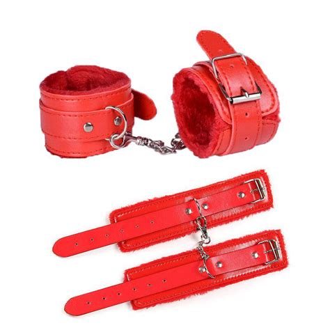 Cheap Pu Leather Handcuffssex Bondage Restraints Wrist Hand Cuffs