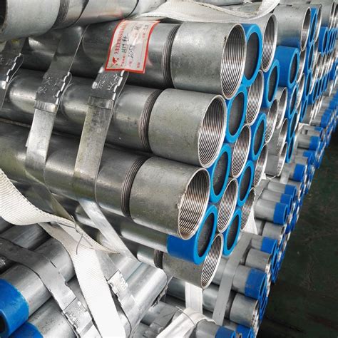 Astm A53 Grade B Hot Dipped Galvanized Steel Pipe With Threading And