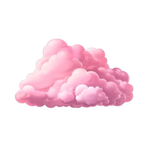 Pink Cloud Illustration Cloud Pink Decoration Png Transparent Image