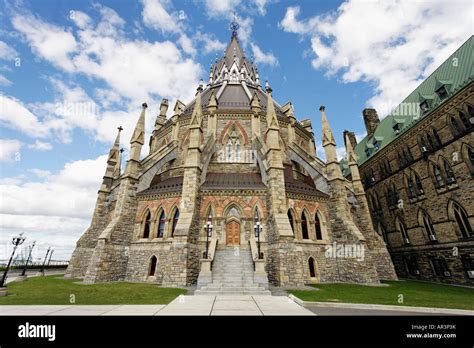The Library Of Parliament Is The Last Remaining Part Of The Original
