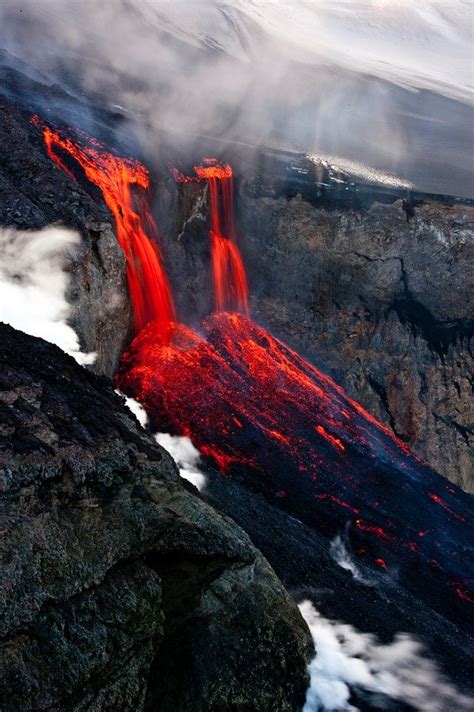Eyjafjallajokull Lava Falls Iceland Nordic Countries Pinterest
