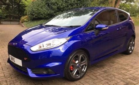 2015 Ford Fiesta St 2 Style Pack 15 Plate Spirit Blue Full Ford Service