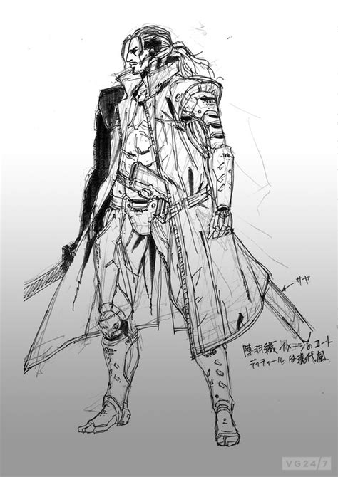 Metal Gear Rising Concept Art Shows Early Boss Designs Vg247