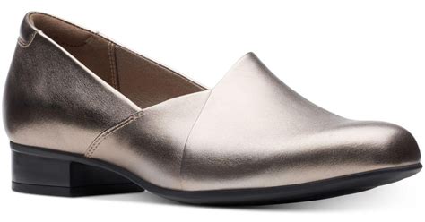 Clarks Leather Juliet Palm Loafers Lyst