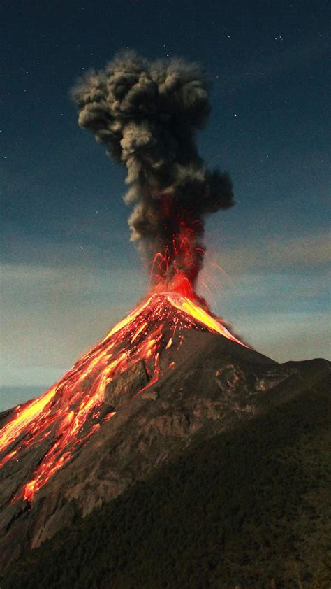 Guatemala Volcano Eruption Iphone Wallpaper Iphone Wallpapers