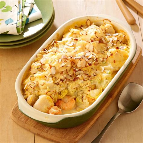 Uncover and bake an additional 20 minutes. Special Seafood Casserole Recipe | Taste of Home