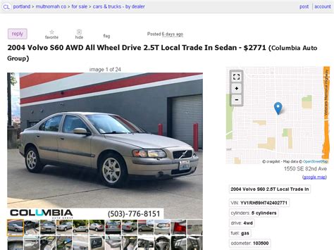 Craigslist Portland Oregon Cars
