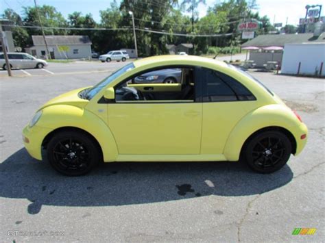 2000 Yellow Volkswagen New Beetle Gl Coupe 70540478 Photo 9