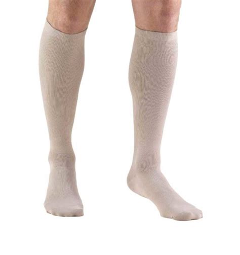 Mens Knee High Dress Sock 30 40 Mmhg Ocean Ortho Health