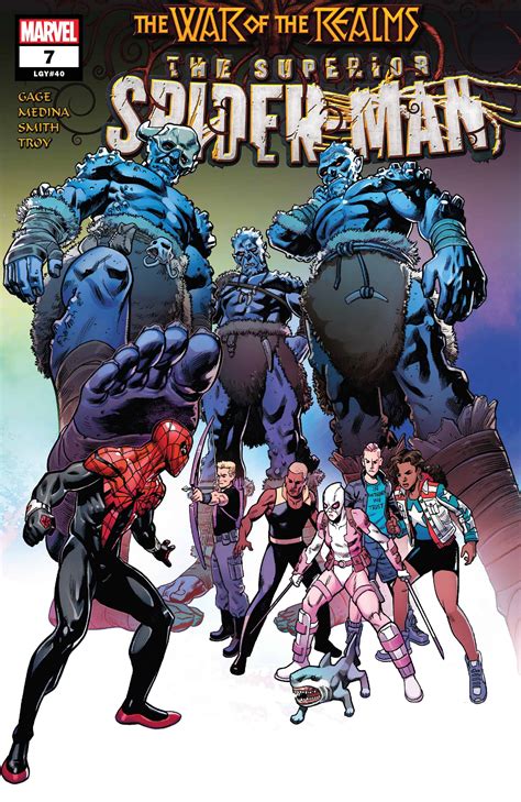 War Of The Realms Superior Spider Man 7 Iced Earth Comic Watch