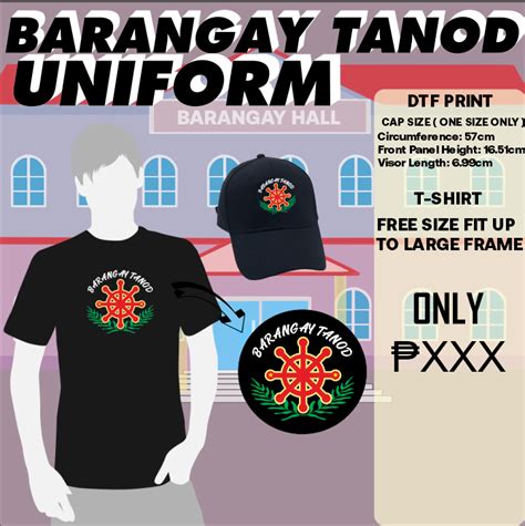 Barangay Tanod Cap For Barangay Official Use Lazada Ph My Xxx Hot Girl