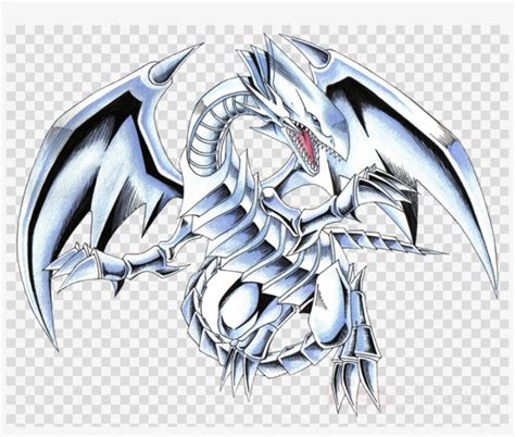 Yugioh Blue Eyes White Dragon Synchro Clipart Seto Dragão Branco De