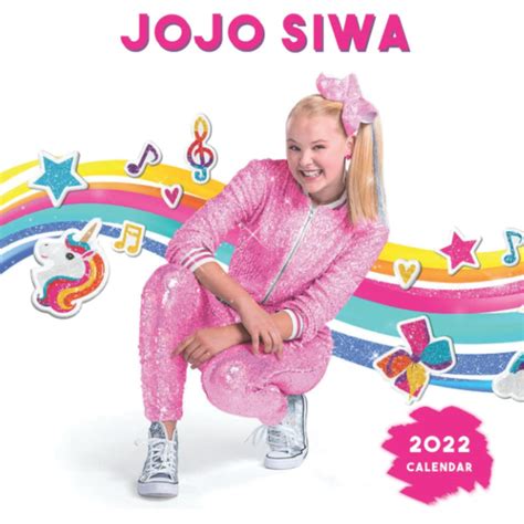 Buy Jojo Siwa Official Jojo Siwa 2022 Monthly Square Jojo Siwa 2022