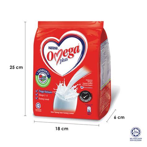 Nestle omega plus powder softpack 600g. NESTLE OMEGA PLUS Milk Powder Softpack 1kg