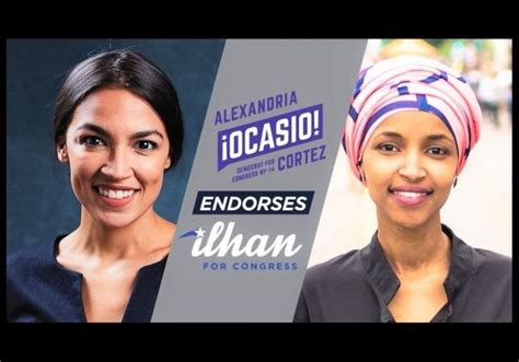 Ocasio Cortez Endorses Ilhan Omar Of May Allah Awaken The People And
